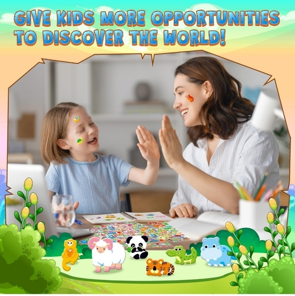 3200+ All Theme Puffy Stickers - Picture 7 of 7